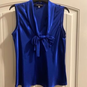 Kasper Royal Blue Dress Top